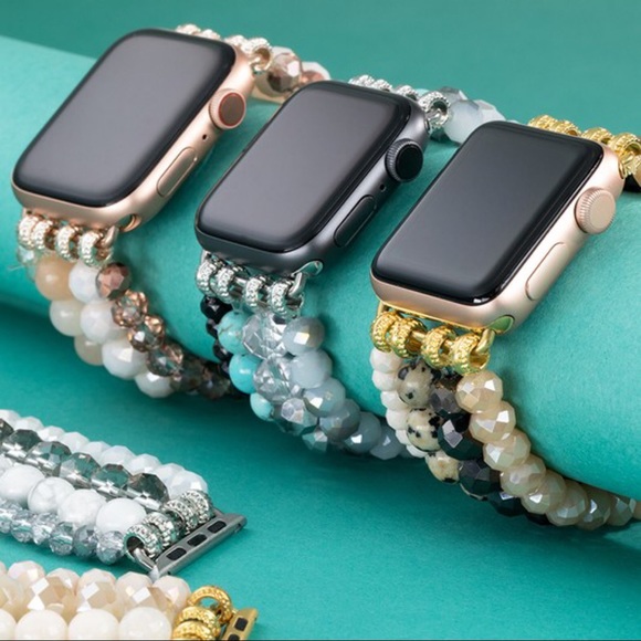 ✨LAST ONE✨Beaded  Apple Watch Band-Dalmatian - Picture 4 of 4